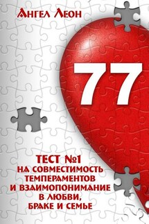 Тест №1 на совместимость темпераментов и взаимопонимание в любви, браке и семье - Ангел Леон