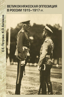 Великокняжеская оппозиция в России 1915-1917 гг. - Константин Олегович Битюков, Елена Евгеньевна Петрова