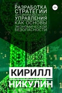 Разработка стратегии антикризисного управления как основы экономической безопасности предприятия - Кирилл Никулин