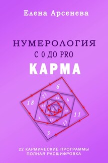 Нумерология с 0 до PRO. Карма - Елена Арсенева