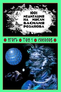 1001 медитация на мысли Василия Розанова. Том 1 - Игорь Соколов
