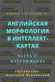 Английская морфология в интеллект-картах. Часть 2: местоимение - Анатолий Верчинский