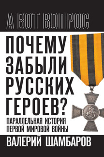 Почему забыли русских героев? Параллельная история Первой мировой войны - Валерий Шамбаров