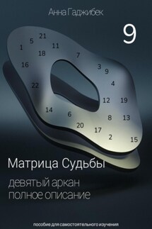 Матрица Судьба. Девятый аркан. Полное описание - Анна Гаджибек