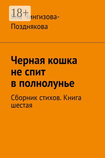 Черная кошка не спит в полнолунье. Сборник стихов. Книга шестая - Яна Чингизова-Позднякова