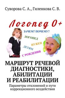 Маршрут речевой диагностики, абилитации и реабилитации. Параметры отклонений и пути коррекционного воздействия - С. А. Суворова, С. В. Гиленкова