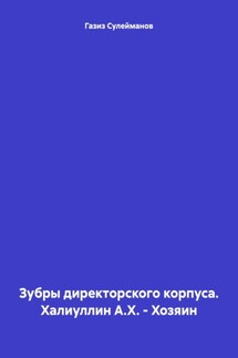 Зубры директорского корпуса. Халиуллин А.Х. – Хозяин - Газиз Сулейманов