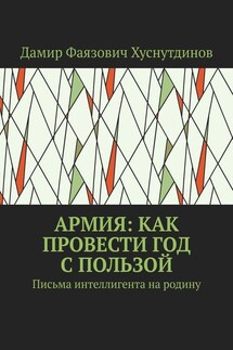 Армия: как провести год с пользой. Письма интеллигента на родину - Дамир Хуснутдинов