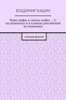 Через рифы и сквозь мифы – 2: на развилках и в тупиках российской не-политики. Полная версия - Владимир Кашин