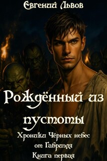 Рождённый из пустоты. Хроники Чёрных Небес - Евгений Львов