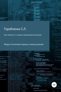 Курс «Маркетинг и продажи трубопроводной арматуры». Модуль «Системный подход к анализу рынков» - Станислав Горобченко