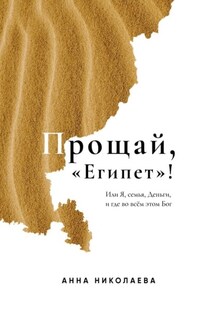 Прощай, «Египет»! или Я, Семья, Деньги, и где во всём этом Бог - Анна Николаева