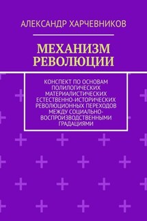 Механизм революции. Конспект по основам полилогических материалистических естественно-исторических революционных переходов между социально-воспроизводственными градациями - Александр Харчевников