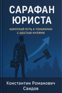 Сарафан юриста. Короткий путь к гонорарам с шестью нулями - Константин Саидов