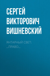 Янтарный свет: …Право… - Сергей Вишневский