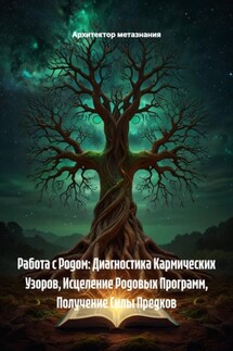 Работа с Родом: Диагностика Кармических Узоров, Исцеление Родовых Программ, Получение Силы Предков - Архитектор метазнания