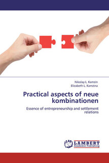 Practical aspects of neue kombinationen. Essence of entrepreneurship and settlement relations - Елизавета Камзина, Николай Камзин