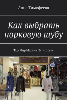 Как выбрать норковую шубу. ТЦ «Мир Меха» в Пятигорске - Анна Тимофеева