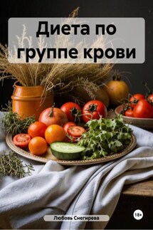 Диета по группе крови - Любовь Снегирева