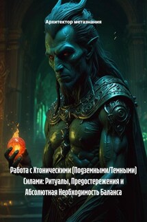 Работа с Хтоническими (Подземными/Темными) Силами: Ритуалы, Предостережения и Абсолютная Необходимость Баланса - Архитектор метазнания