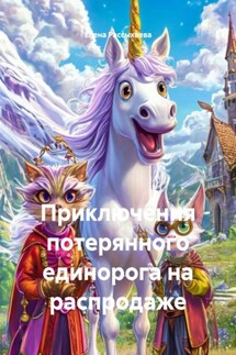 Приключения потерянного единорога на распродаже - Елена Рассыхаева