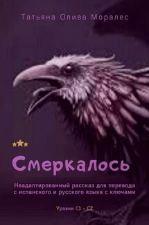 Смеркалось. Неадаптированный рассказ для перевода с испанского и русского языка с ключами. Уровни С1—С2 - Татьяна Олива Моралес