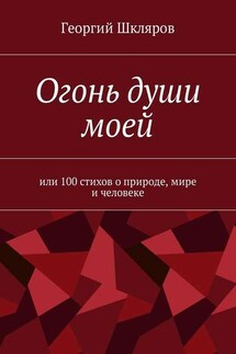 Огонь души моей. Или 100 стихов о природе, мире и человеке - Георгий Шкляров