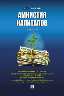 Амнистия капиталов. 2-е издание - Иван Соловьев