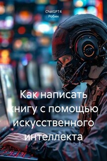 Как написать книгу с помощью искусственного интеллекта - Робин, ChatGPT4