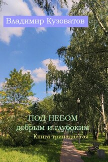 Под небом добрым и глубоким. Книга тринадцатая - Владимир Кузоватов