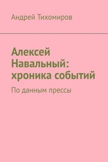 Алексей Навальный: хроника событий. По данным прессы - Андрей Тихомиров