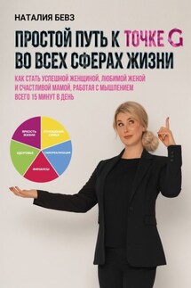 Простой путь к точке G во всех сферах жизни. Как стать успешной женщиной, любимой женой и счастливой мамой, работая с мышлением всего 15 минут в день - Наталия Бевз