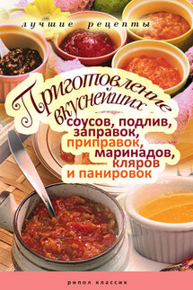 Приготовление вкуснейших соусов, подлив, заправок, приправок, маринадов, кляров и панировок. Лучшие рецепты - Анастасия Красичкова