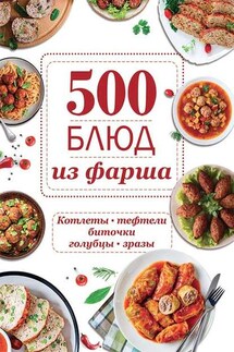 500 блюд из фарша. Котлеты, тефтели, биточки, голубцы, зразы - Ольга Шелест
