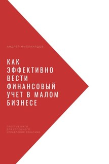 Как эффективно вести финансовый учет в малом бизнесе. Простые шаги для успешного управления деньгами - Андрей Миллиардов