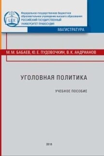 Уголовная политика - Юрий Евгеньевич Пудовочкин, Владимир Константинович Андрианов