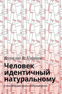 Человек идентичный натуральному. Стихотворения. Психологическая поэма - Всеволод Кудинов