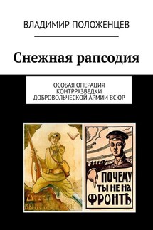 Снежная рапсодия. Особая операция контрразведки Добровольческой армии ВСЮР - Владимир Положенцев