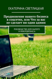 Продвижение вашего бизнеса в соцсетях, или Что за вас не сделает ни один админ. Руководство для малого и микробизнеса - Екатерина Светлицкая