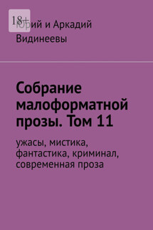 Собрание малоформатной прозы. Том 11. Ужасы, мистика, фантастика, современная проза - Юрий и Аркадий Видинеевы