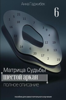 Матрица Судьбы. Шестой аркан. Полное описание - Анна Гаджибек