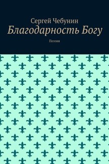 Благодарность Богу. Поэзия - Сергей Чебунин