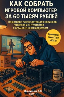 Как собрать игровой компьютер за 60 тысяч рублей. Пошаговое руководство для новичков, геймеров и энтузиастов с ограниченным бюджетом - Дмитрий Подлужный