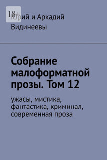 Собрание малоформатной прозы. Том 12. Ужасы, мистика, фантастика, криминал, современная проза - Юрий и Аркадий Видинеевы