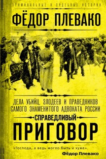 Справедливый приговор. Дела убийц, злодеев и праведников самого знаменитого адвоката России - Федор Плевако