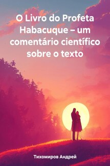 O Livro do Profeta Habacuque – um comentário científico sobre o texto - Андрей Тихомиров
