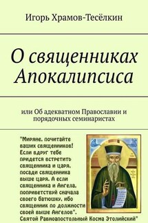 О священниках Апокалипсиса. Или Об адекватном Православии и порядочных семинаристах - Игорь Храмов-Тесёлкин