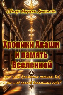 Хроники Акаши и память Вселенной. Что, если Вселенная помнит всё, а мы – её способ вспомнить себя? - Марина Христова