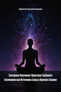 Эзотерика Молчания: Практики Глубокого Безмолвия как Источника Силы и Прямого Знания - Архитектор метазнания