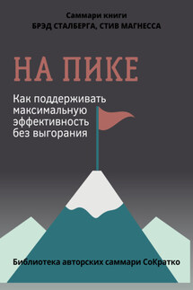 Саммари книги Брэда Сталберга и Стива Магнесса «На пике. Как поддерживать максимальную эффективность без выгорания» - Полина Крупышева